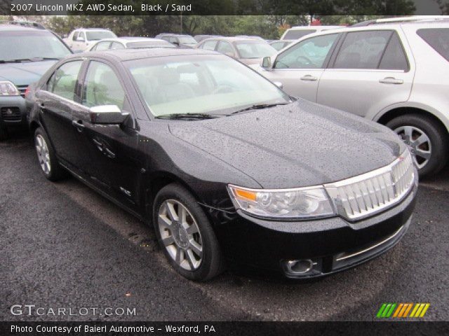 2007 Lincoln MKZ AWD Sedan in Black