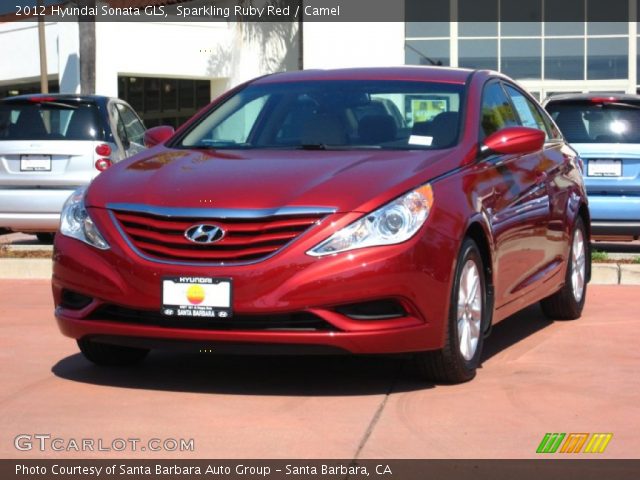 2012 Hyundai Sonata GLS in Sparkling Ruby Red