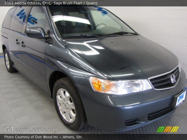2003 Honda Odyssey EX-L in Sage Brush Pearl
