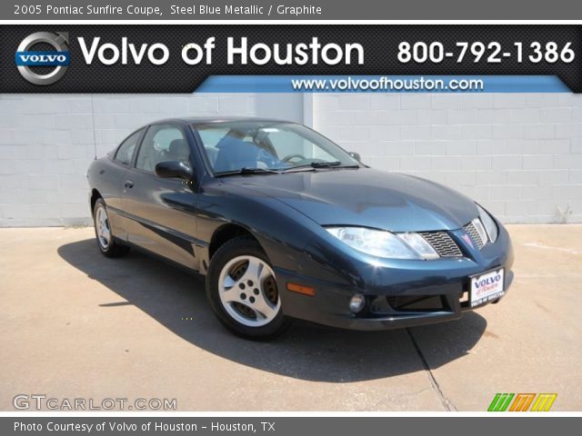 2005 Pontiac Sunfire Coupe in Steel Blue Metallic