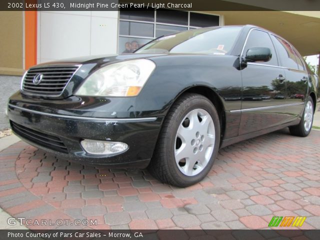 2002 Lexus LS 430 in Midnight Pine Green Pearl