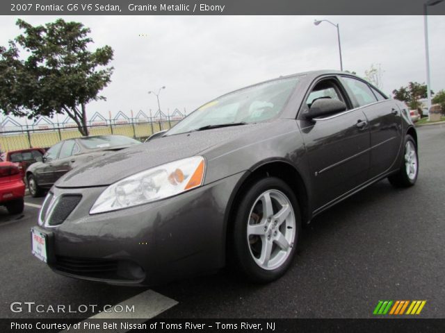 2007 Pontiac G6 V6 Sedan in Granite Metallic