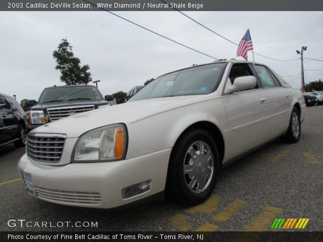 2003 Cadillac DeVille Sedan in White Diamond