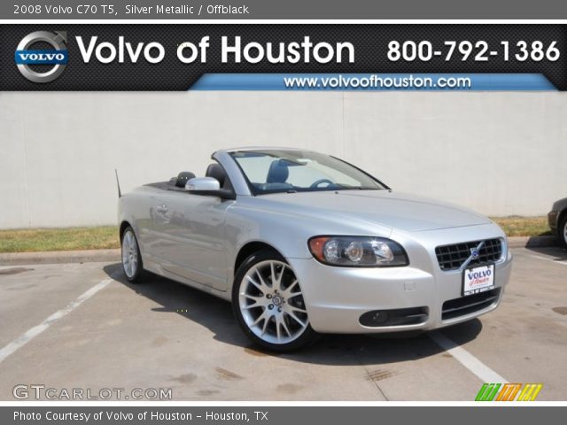 2008 Volvo C70 T5 in Silver Metallic