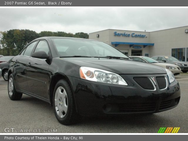2007 Pontiac G6 Sedan in Black