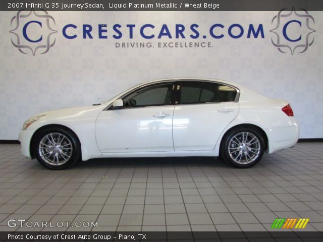 2007 Infiniti G 35 Journey Sedan in Liquid Platinum Metallic