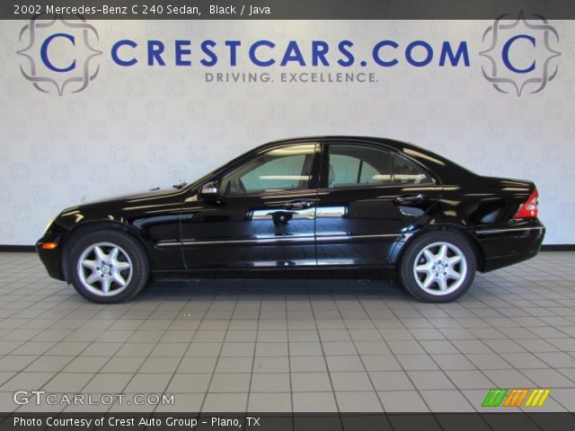 2002 Mercedes-Benz C 240 Sedan in Black
