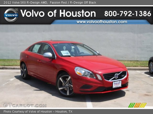 2012 Volvo S60 R-Design AWD in Passion Red