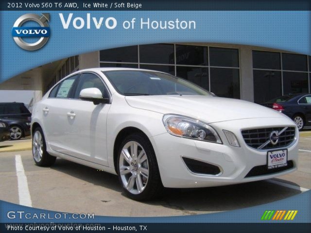 2012 Volvo S60 T6 AWD in Ice White