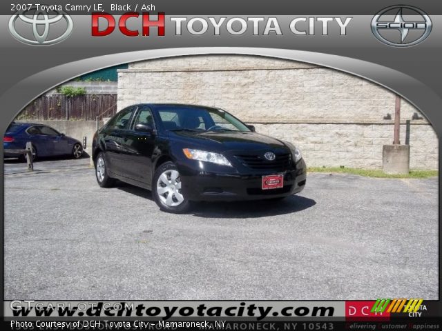 2007 Toyota Camry LE in Black