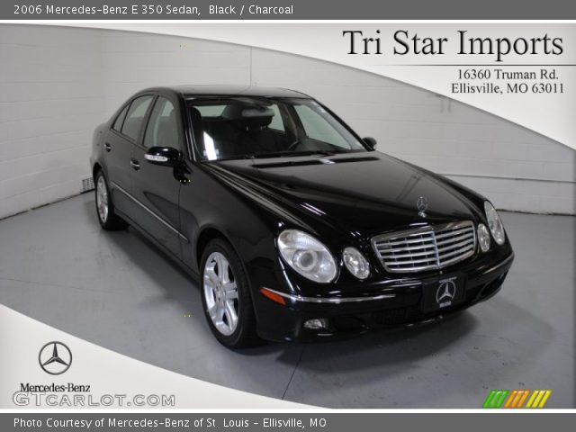 2006 Mercedes-Benz E 350 Sedan in Black
