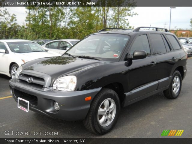 2005 Hyundai Santa Fe GLS in Black Obsidian