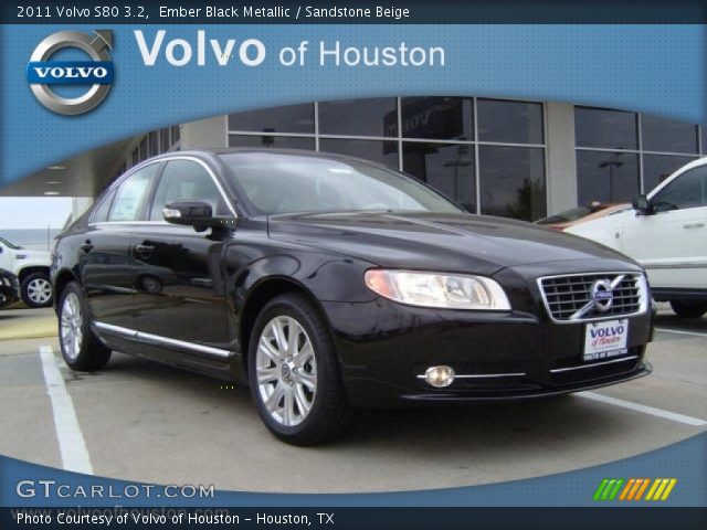 2011 Volvo S80 3.2 in Ember Black Metallic