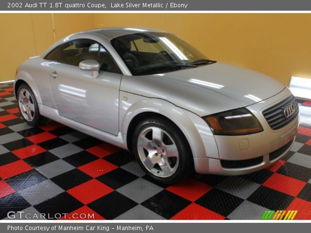 2002 Audi TT 1.8T quattro Coupe in Lake Silver Metallic