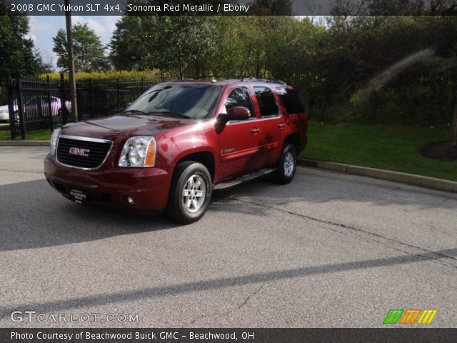 2008 GMC Yukon SLT 4x4 in Sonoma Red Metallic