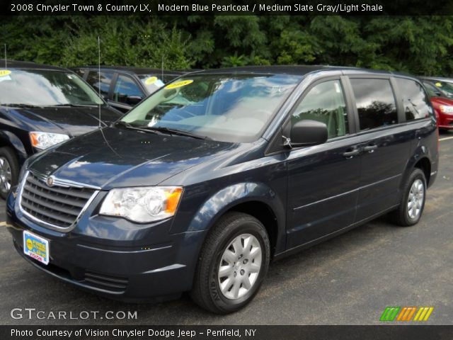 2008 Chrysler Town & Country LX in Modern Blue Pearlcoat