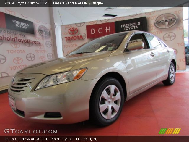 2009 Toyota Camry LE V6 in Desert Sand Metallic
