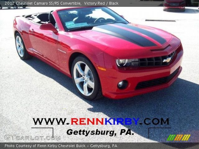 2012 Chevrolet Camaro SS/RS Convertible in Victory Red