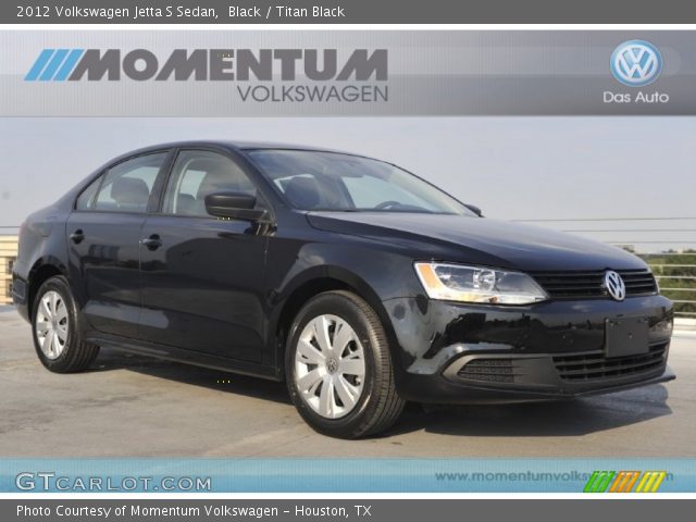 2012 Volkswagen Jetta S Sedan in Black