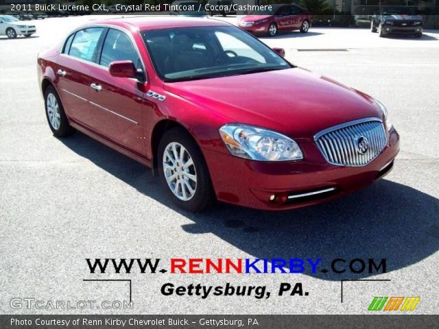 2011 Buick Lucerne CXL in Crystal Red Tintcoat