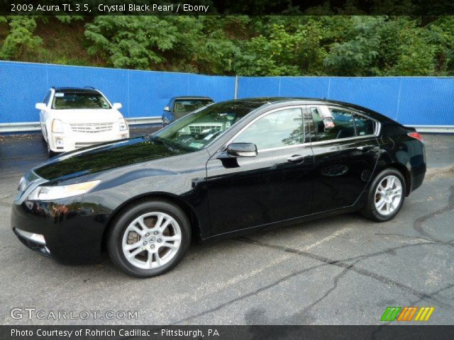 2009 Acura TL 3.5 in Crystal Black Pearl