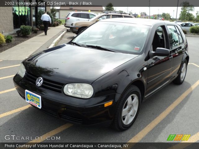 2002 Volkswagen Golf GLS Sedan in Black