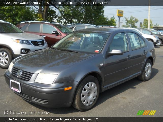 2003 Volkswagen Jetta GL 1.8T Sedan in Platinum Grey Metallic
