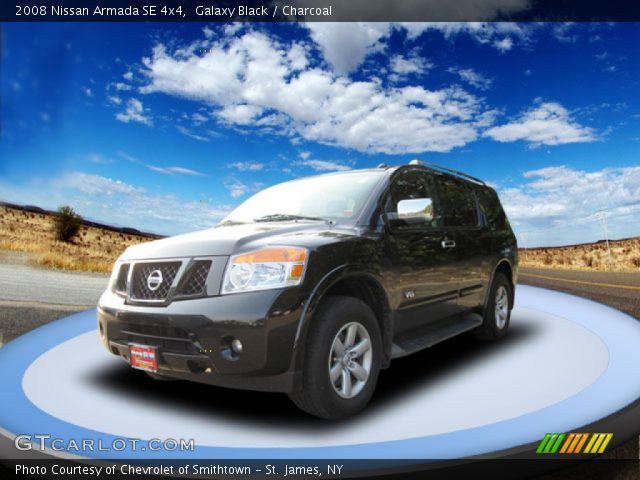 2008 Nissan Armada SE 4x4 in Galaxy Black