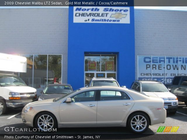 2009 Chevrolet Malibu LTZ Sedan in Gold Mist Metallic
