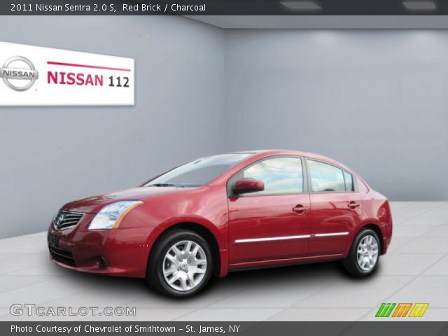 2011 Nissan Sentra 2.0 S in Red Brick