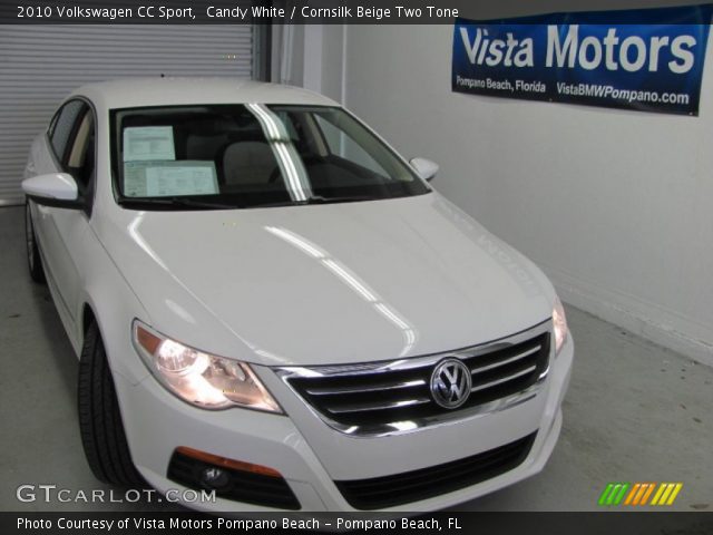 2010 Volkswagen CC Sport in Candy White