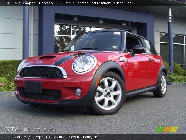 2010 Mini Cooper S Hardtop in Chili Red