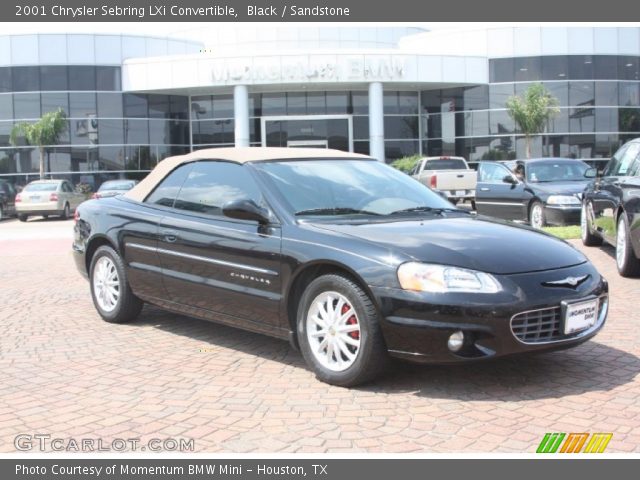 2001 Chrysler Sebring LXi Convertible in Black