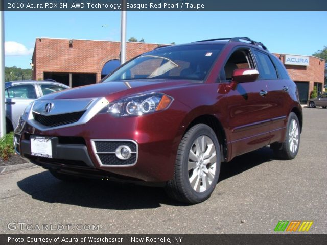 2010 Acura RDX SH-AWD Technology in Basque Red Pearl