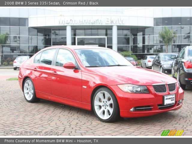 2008 BMW 3 Series 335i Sedan in Crimson Red