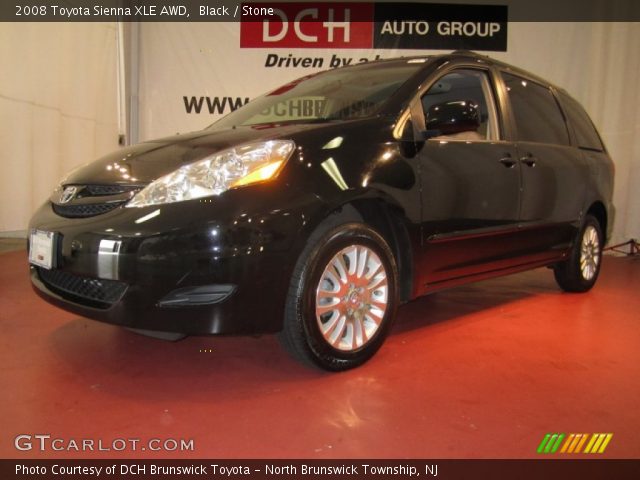 2008 Toyota Sienna XLE AWD in Black