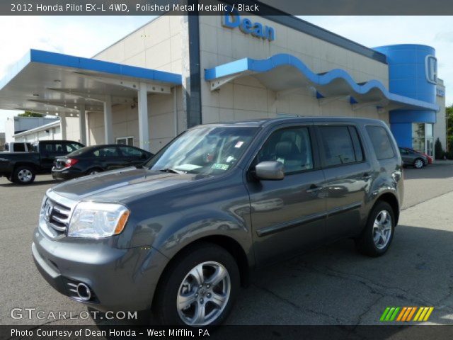 2012 Honda Pilot EX-L 4WD in Polished Metal Metallic