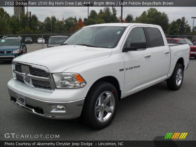 2012 Dodge Ram 1500 Big Horn Crew Cab 4x4 in Bright White