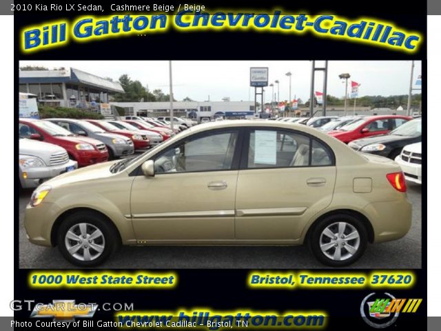 2010 Kia Rio LX Sedan in Cashmere Beige