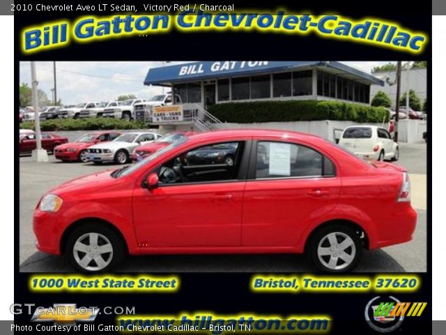 2010 Chevrolet Aveo LT Sedan in Victory Red
