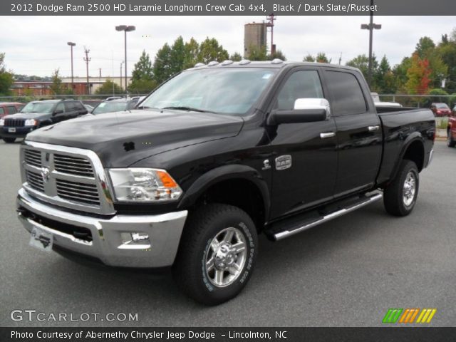 2012 Dodge Ram 2500 HD Laramie Longhorn Crew Cab 4x4 in Black