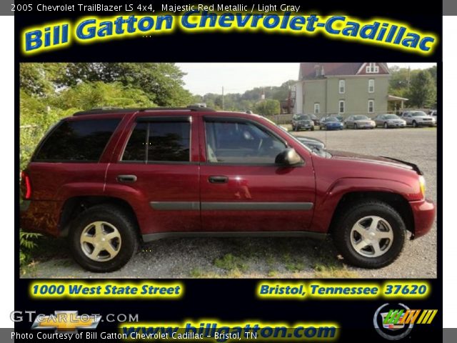 2005 Chevrolet TrailBlazer LS 4x4 in Majestic Red Metallic