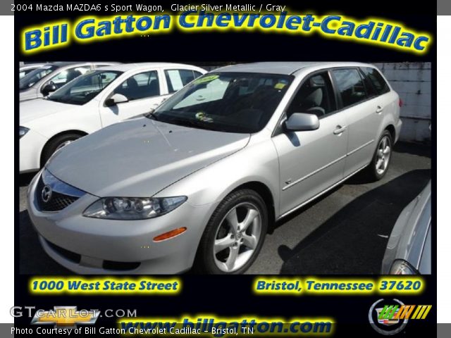 2004 Mazda MAZDA6 s Sport Wagon in Glacier Silver Metallic