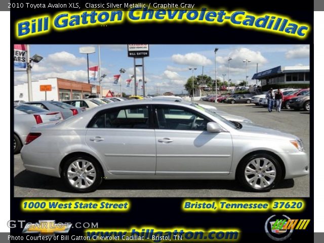 2010 Toyota Avalon XLS in Classic Silver Metallic