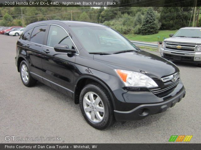 2008 Honda CR-V EX-L 4WD in Nighthawk Black Pearl