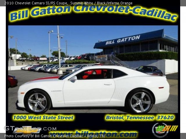 2010 Chevrolet Camaro SS/RS Coupe in Summit White