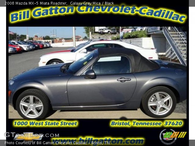 2008 Mazda MX-5 Miata Roadster in Galaxy Gray Mica