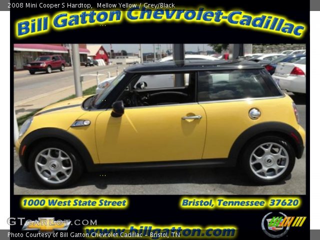 2008 Mini Cooper S Hardtop in Mellow Yellow
