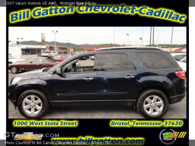 2007 Saturn Outlook XE AWD in Midnight Blue