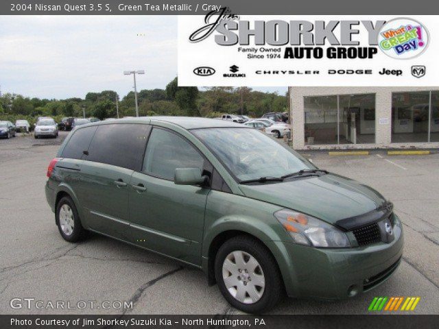 2004 Nissan Quest 3.5 S in Green Tea Metallic